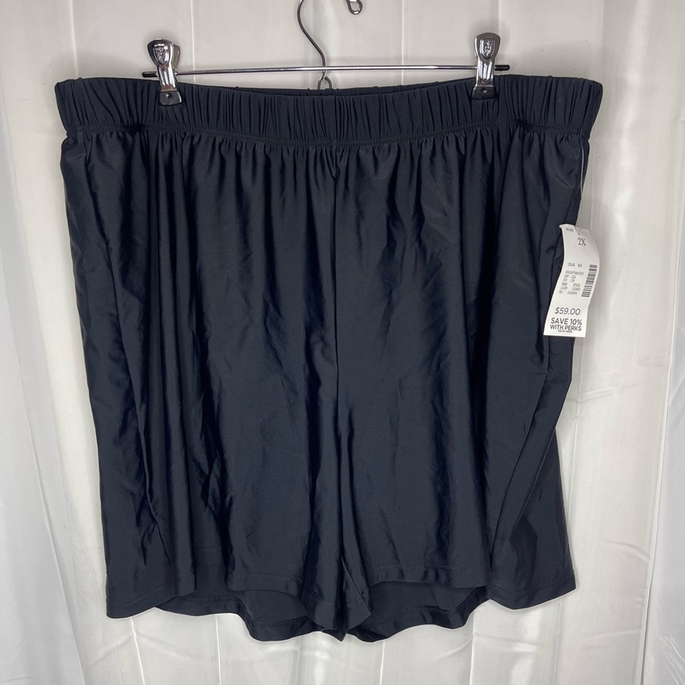 CATHERINES NWT SWIM SHORTS. SIZE 2X.